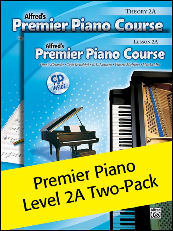 Premier Piano Course, Lesson & Theory 2A (Value Pack)