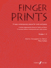 Fingerprints for Violin and Piano, Grade 1-4