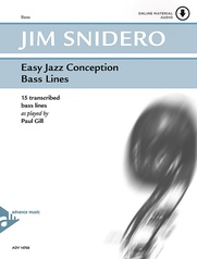 Easy Jazz Conception Bass Lines