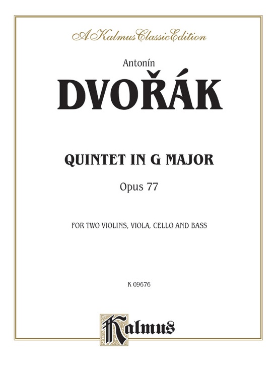 Quintet in G Major, Opus 77