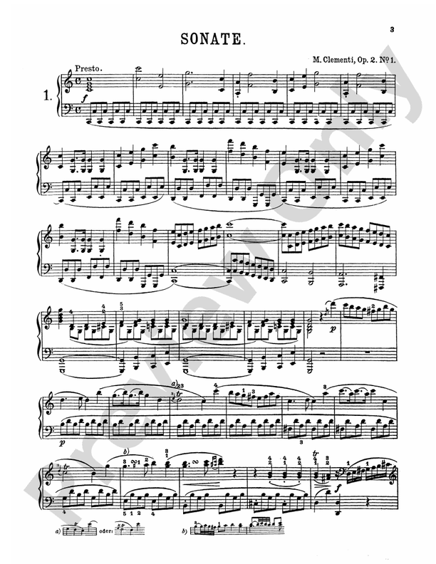 Clementi: Piano Sonatas, (Volume I)