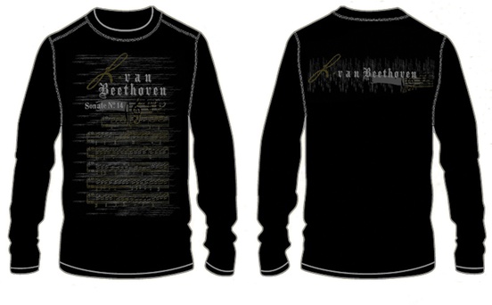 Beethoven Sonate No. 14 T-Shirt (Large)
