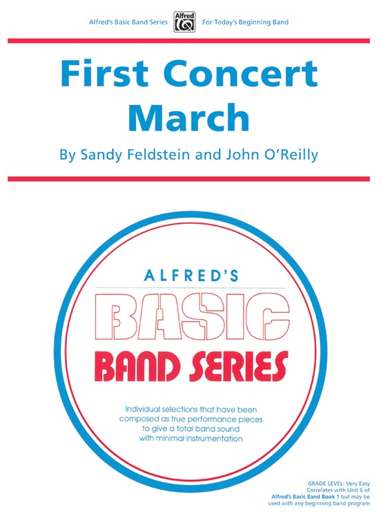 First Concert March: B-flat Bass Clarinet: B-flat Bass Clarinet Part ...