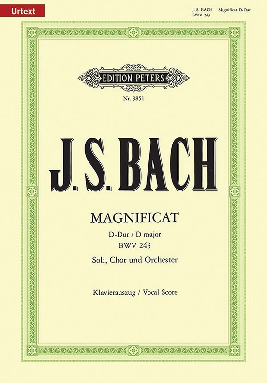 Magnificat in D BWV 243 (Vocal Score)