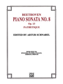 Sonata No. 8 in C Minor, Opus 13 ("Pathetique")