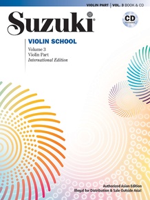 Suzuki Violin School, Volume 3 (Asian Edition)