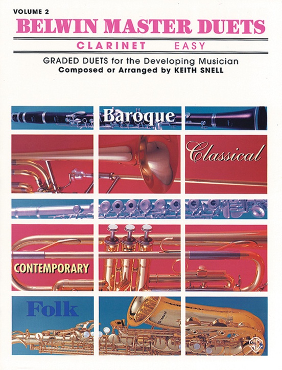 Belwin Master Duets (Clarinet), Easy Volume 2