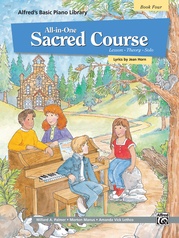 Alfred's Basic All-in-One Sacred Course, Book 4