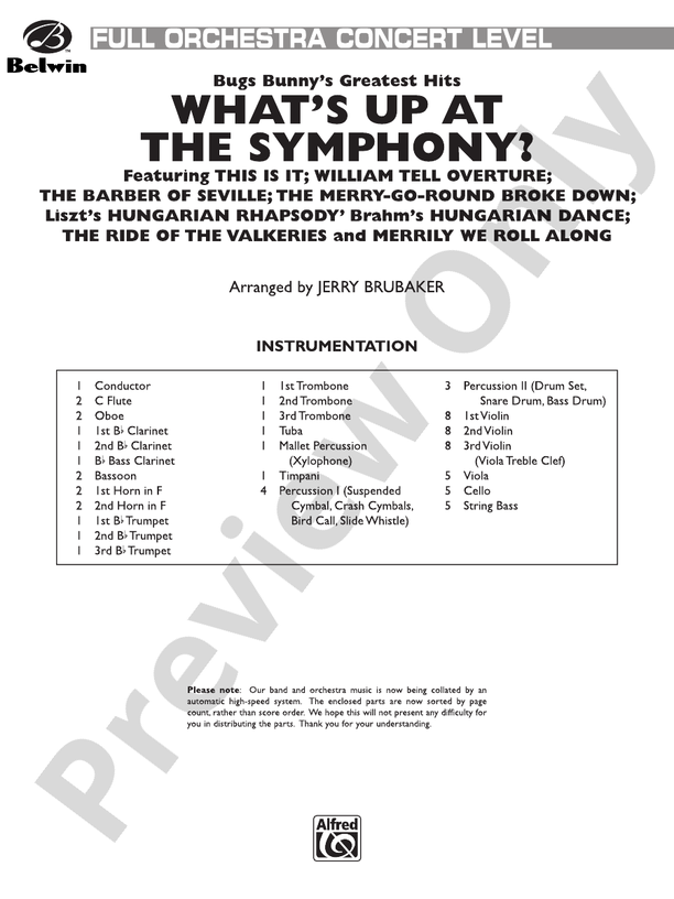 What's Up at the Symphony? (Bugs Bunny's Greatest Hits)
