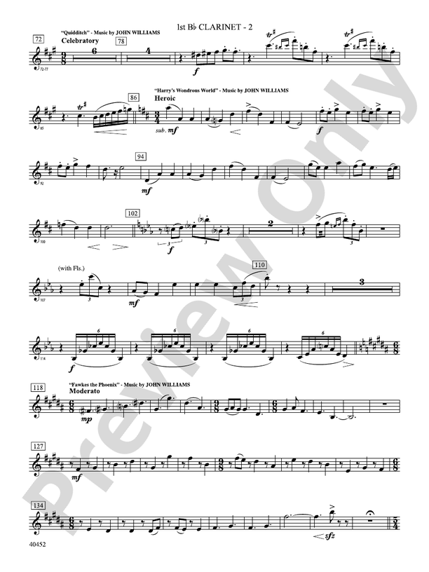 The Complete Harry Potter 1st Bflat 1st Bflat