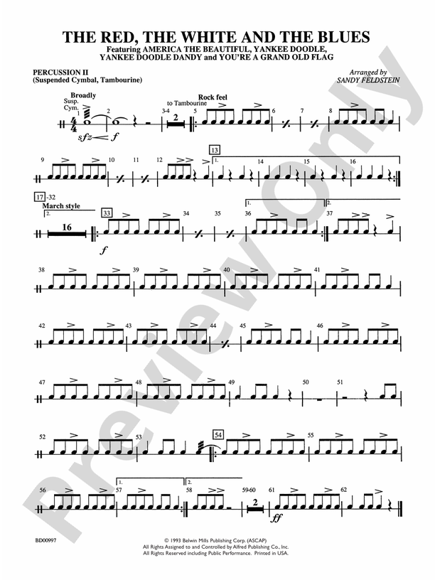 Armonica Red, White And The Blues - Strumento Musicale Portatile - Foto 6