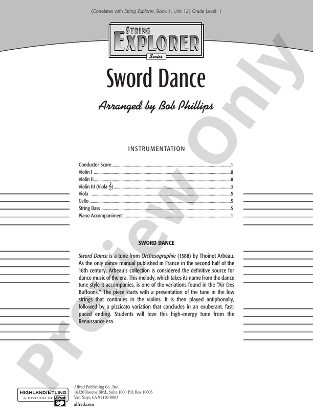 Sword Dance