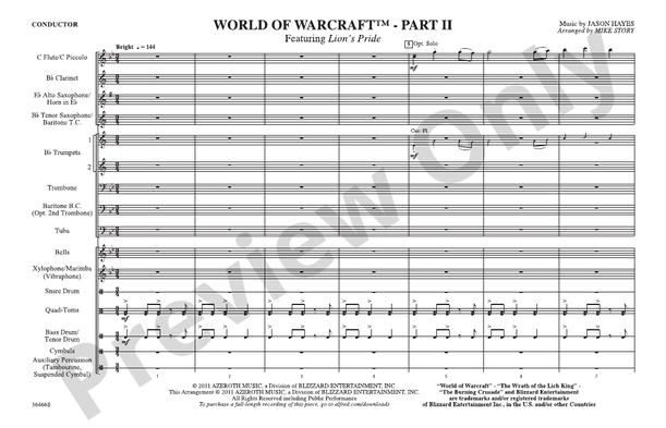 World of Warcraft, Part II: Score