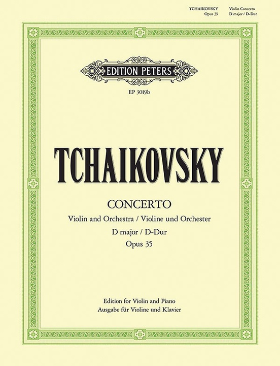 Violin Concerto in D Op. 35 (Edition for Violin and Piano by the Composer)