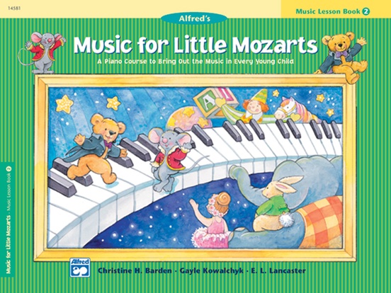 Music for Little Mozarts: Music Lesson Book 2: Piano Book | Sheet