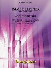 Immer Kleiner for Solo Clarinet and Orchestra