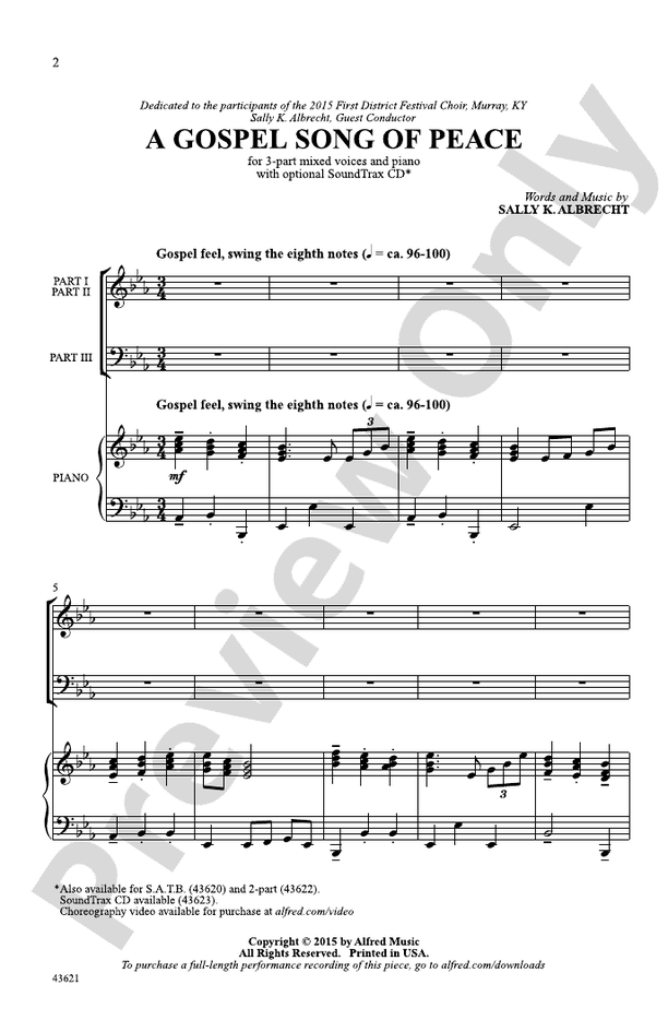 A Gospel Song of Peace