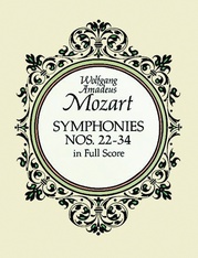Symphonies Nos. 22-34 in Full Score