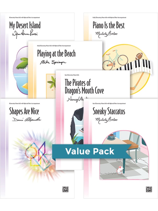 Elementary Sheet Solos (6) (Value Pack)
