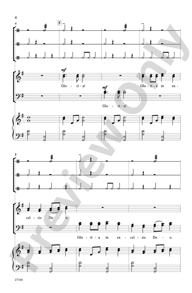 Antiphonal Gloria