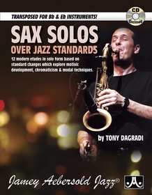 Sax Solos over Jazz Standards
