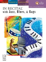 In Recital® with Jazz, Blues & Rags, Book 3