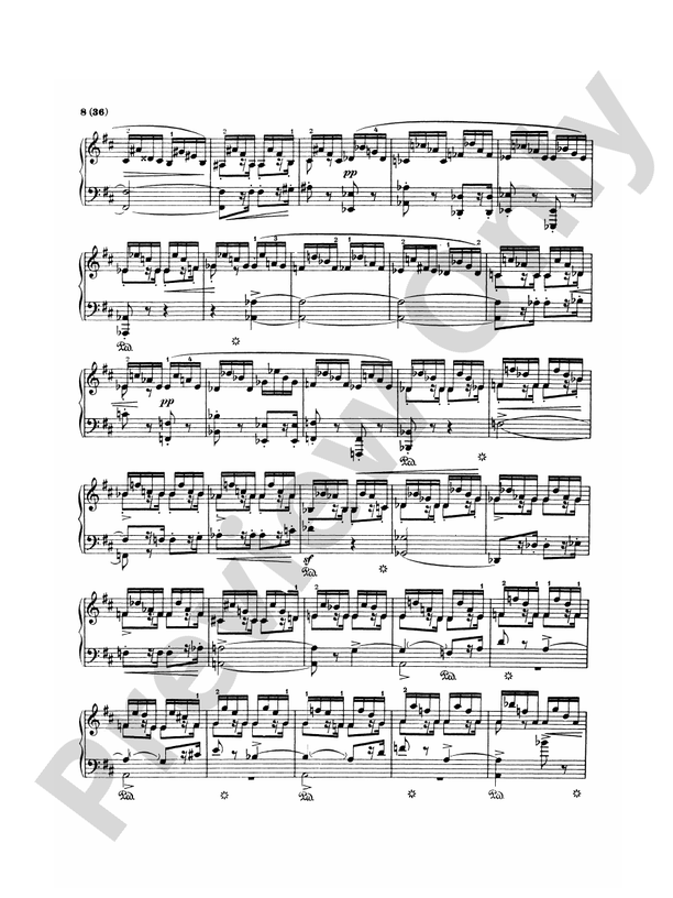 Schumann Complete Works (Volume IV) Op. 21, Novellette No. 2 Part