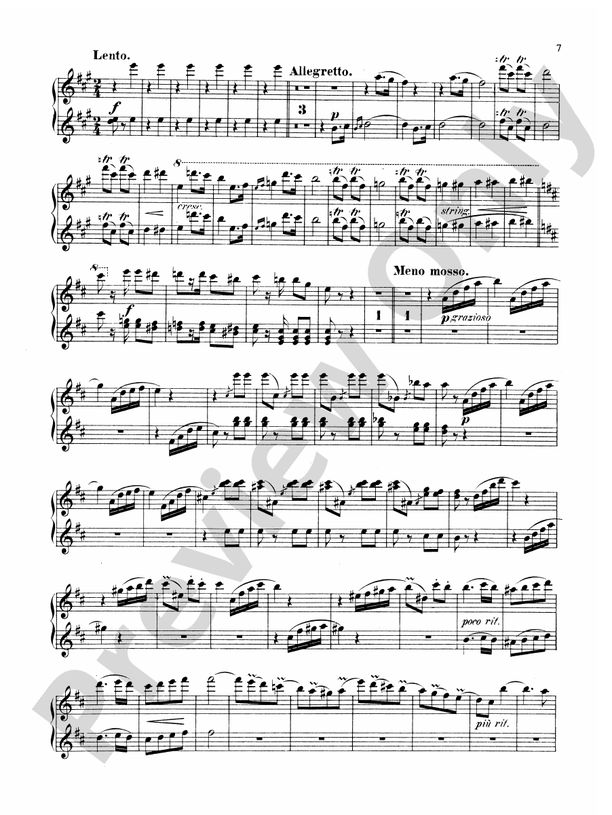 Strauss: Overtures: Die Fledermaus Part - Digital Sheet Music Download