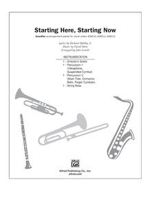 Starting Here, Starting Now (from the musical Starting Here, Starting Now)