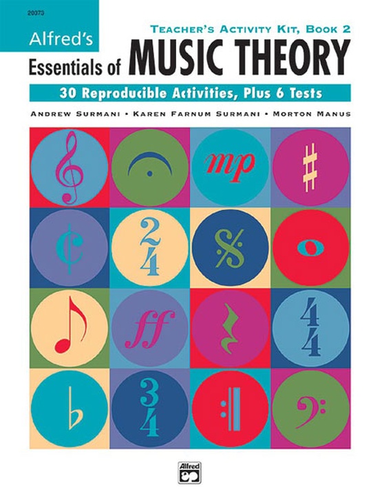 Alfred's Essentials of Music Theory: Teacher's Activity Kit, Book 2