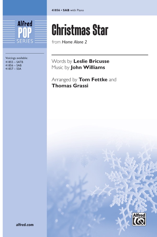 Christmas Star (from Home Alone 2): SAB Choral Octavo: John Williams
