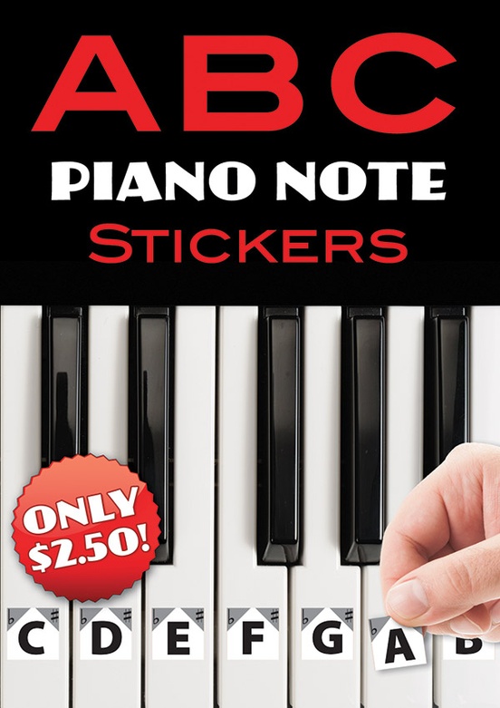 Piano Sticker 