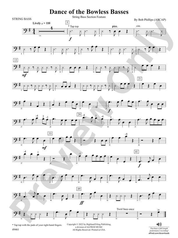 Night Shift: String Bass by Richard Meyer - Double Bass - Digital Sheet  Music