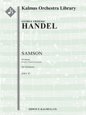 Samson, HWV 57: Overture [Score: Chrysander, Parts: Novello]