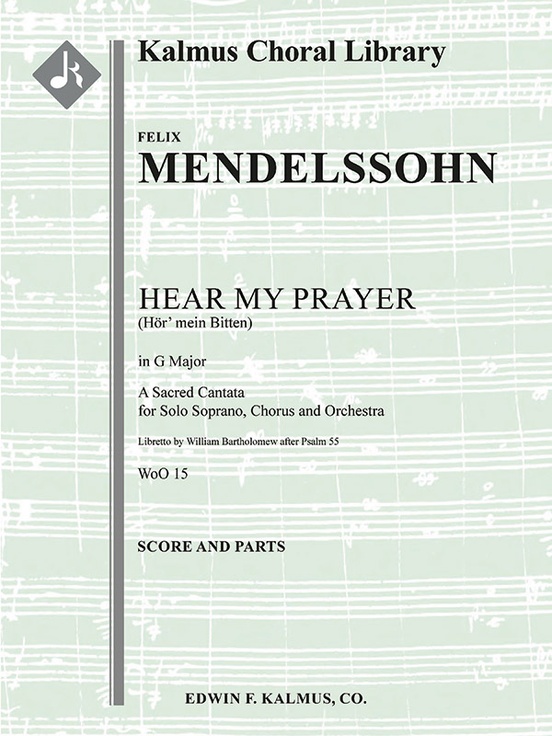 Hear My Prayer (Hor' mein Bitten) in G Major, WoO 15: Cantata/ Oratorio ...