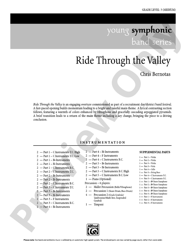 Ride Through the Valley