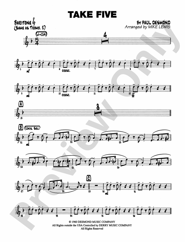 Take Five: Baritone T.C.