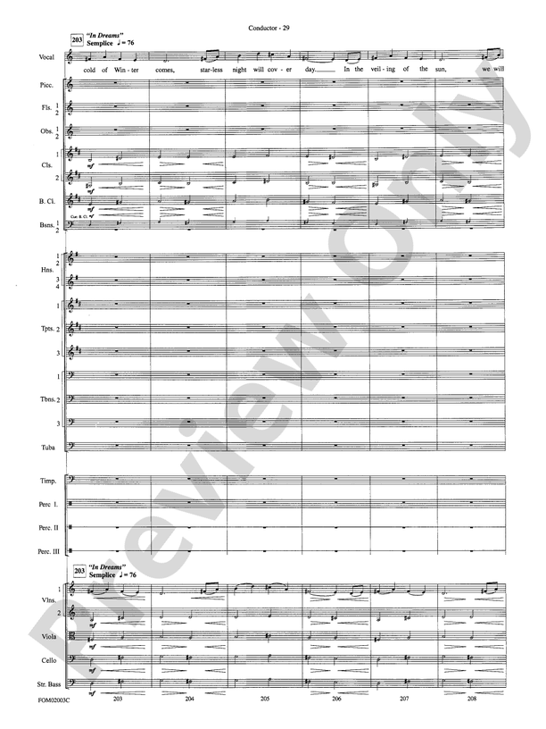 The Lord of the Rings: The Fellowship of the Ring, Symphonic Suite from