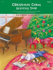 Christmas Carol Activity Book, Book 2
