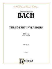 Bach: Three-Part Inventions (Ed. Mason)