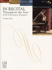 In Recital® Throughout the Year, Volume One, Book 6