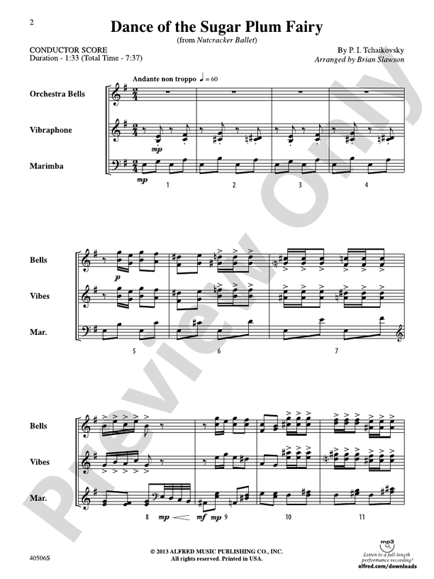 Classic Mallet Trios---Tchaikovsky: Mallet Instrument Book: Peter ...