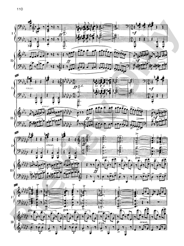 Suite No. 2, Opus 17 - IV. Tarantelle - Piano Duo (2 Pianos, 4 Hands)