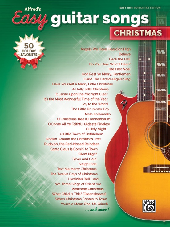 Alfred S Easy Guitar Songs Christmas Easy Hits Guitar