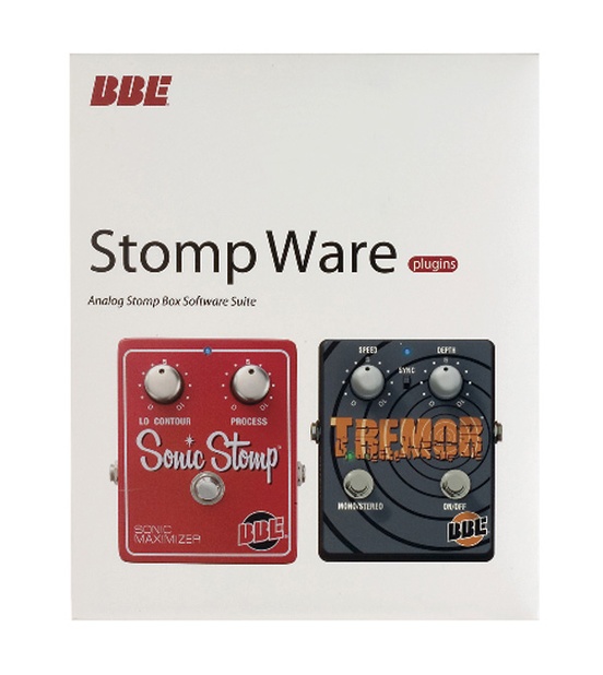 BBE Stomp Ware Guitar Effects Pedal Plug-Ins Software