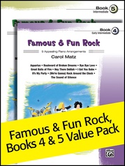 Famous & Fun Rock 4-5 (Value Pack)