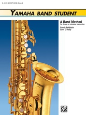 Yamaha Band Student, Book 1: B-flat Tenor Saxophone Book