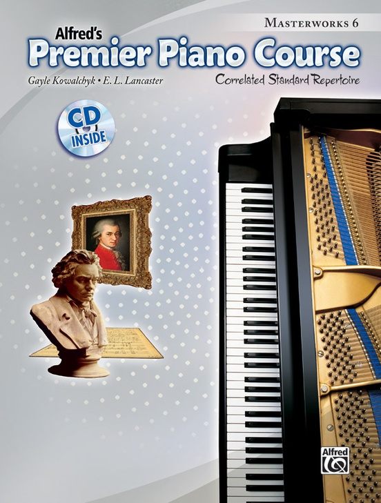 Premier Piano Course, Masterworks 6: Piano Book &amp; CD