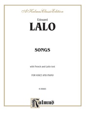 Lalo: Songs for Voice and Piano (French)