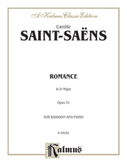 Romance in D Major, Opus 51
